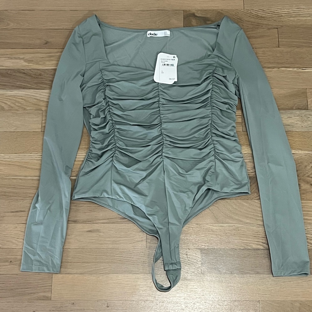 Elodie Soft Green Blouse